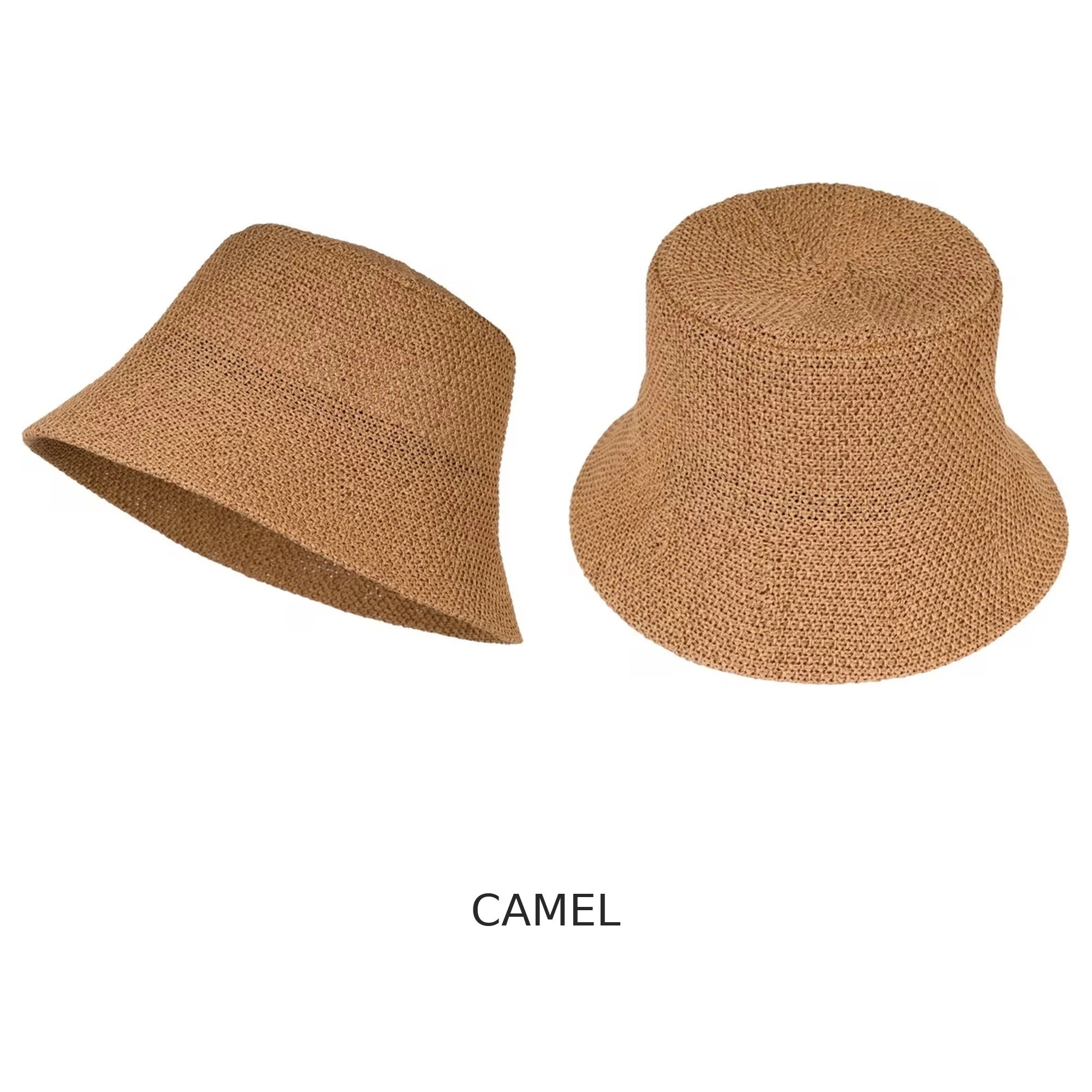 Bucket Hat – Sommerhut Camel braun