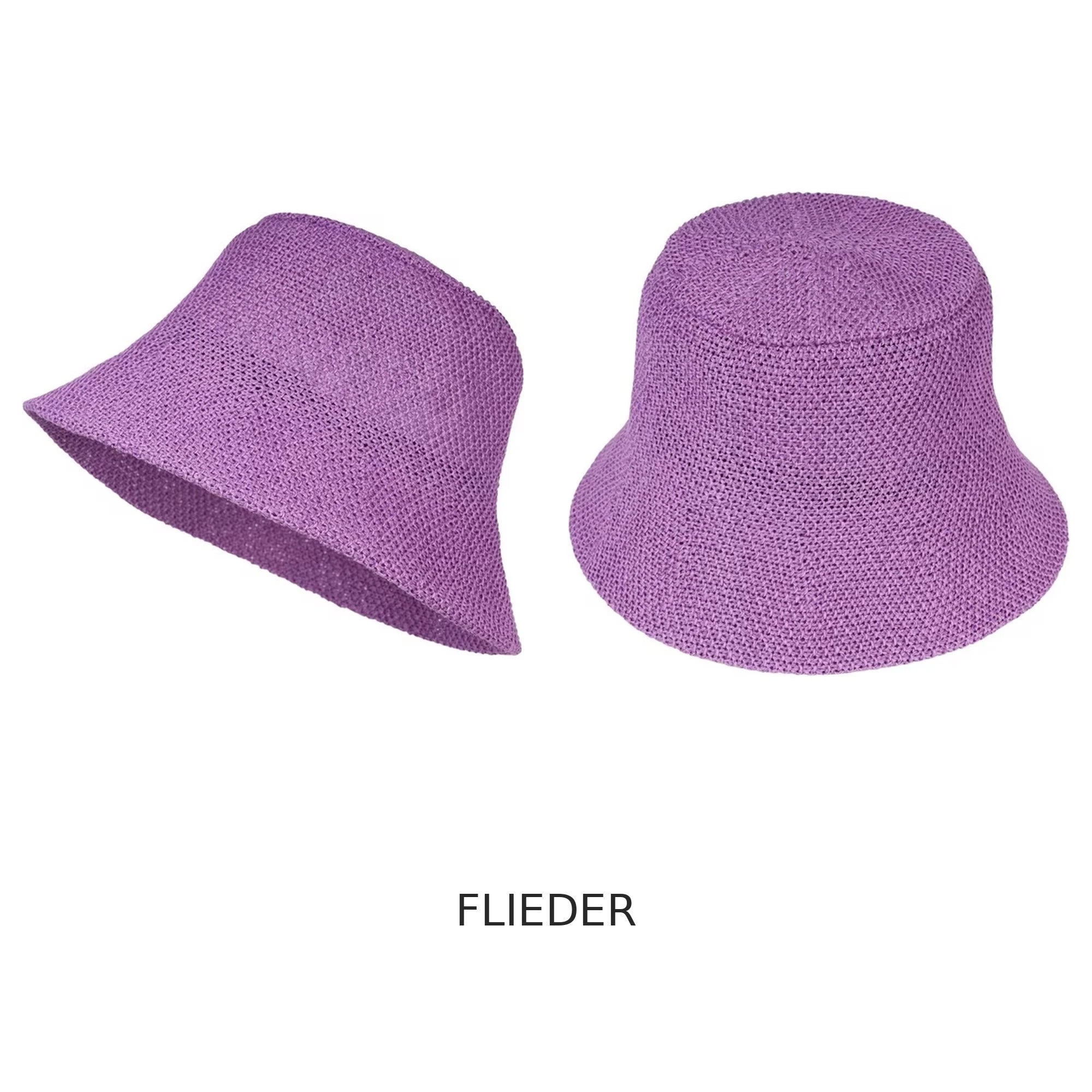 Bucket Hat – Sommerhut flieder (lila)