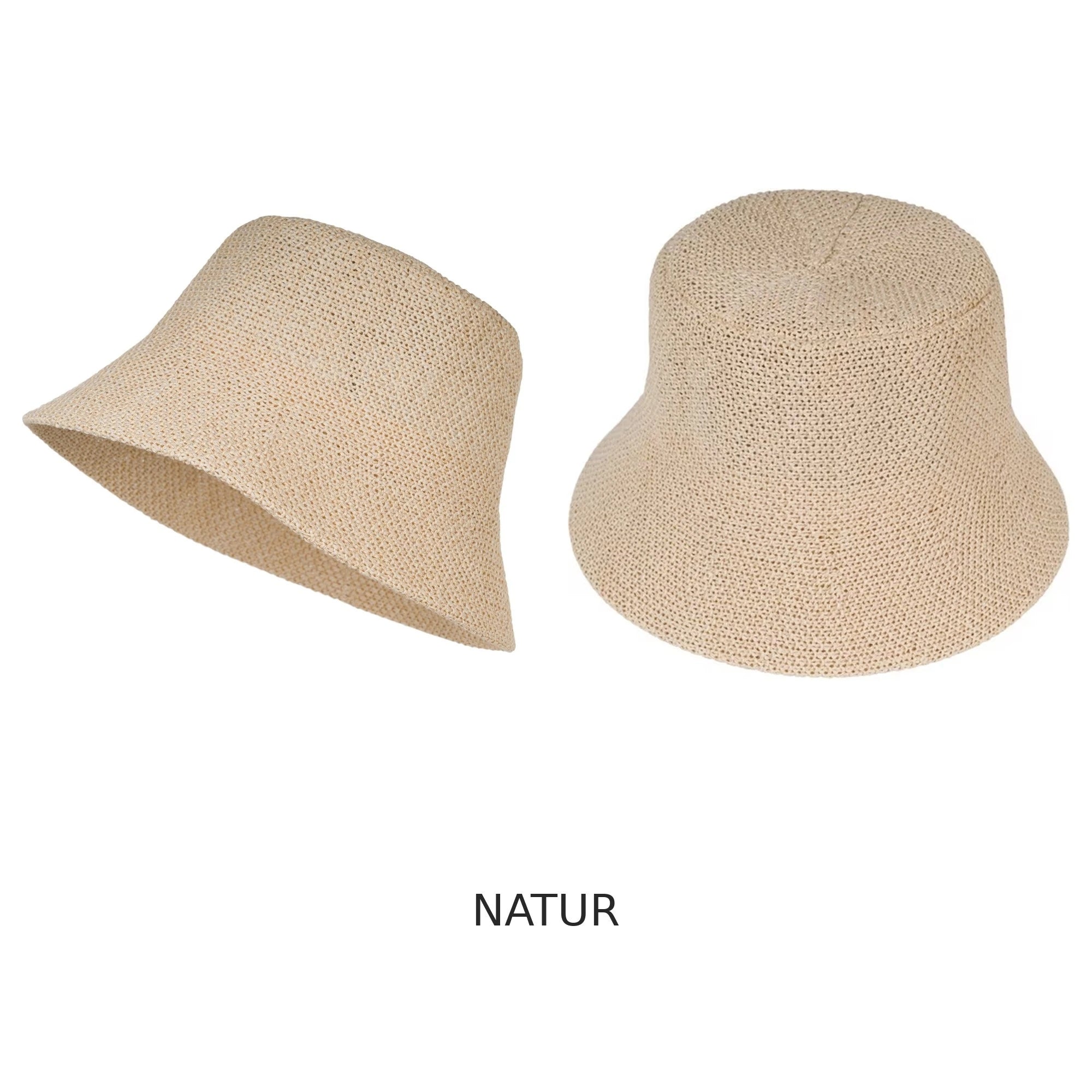 Bucket Hat – Sommerhut Natur