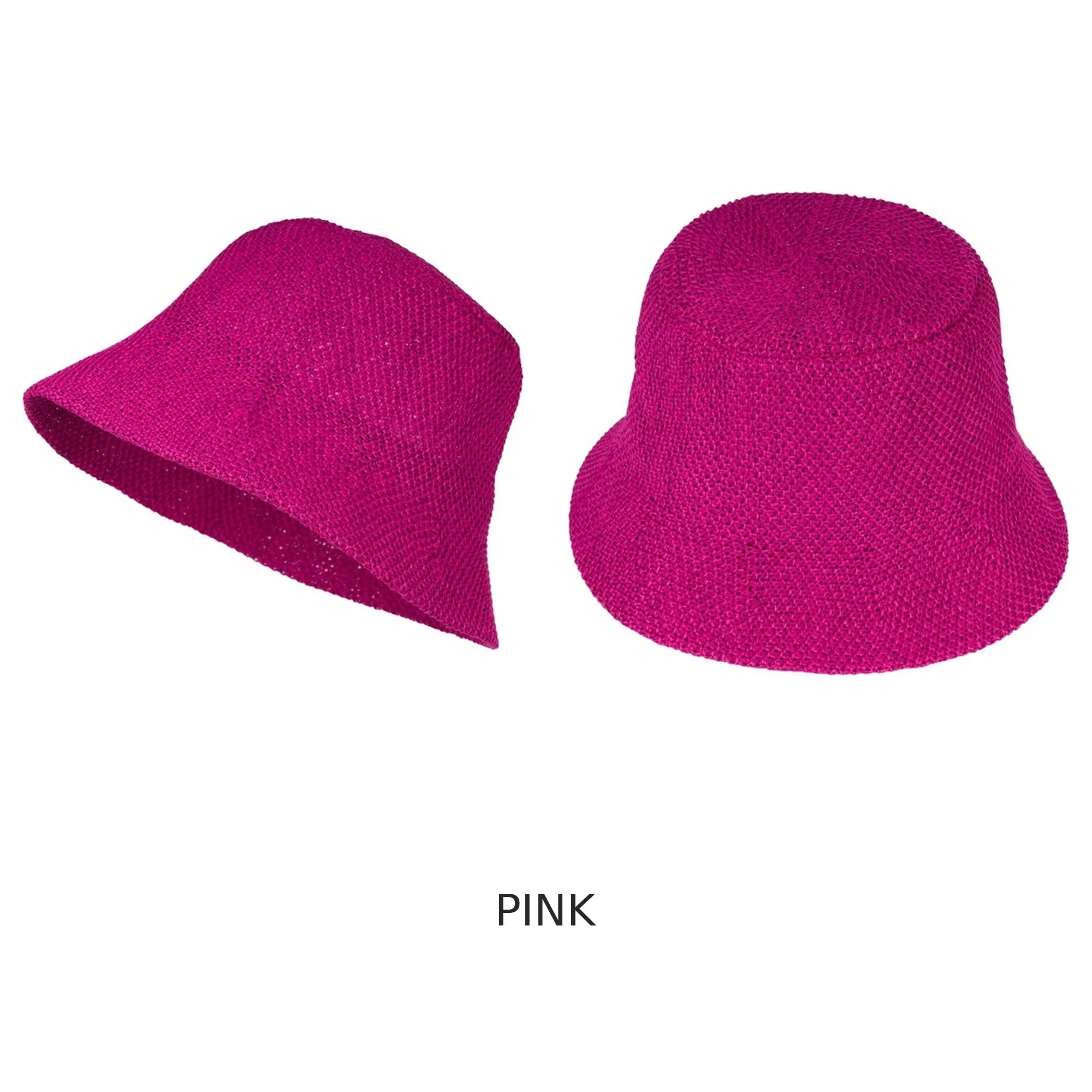 Bucket Hat – Sommerhut Pink